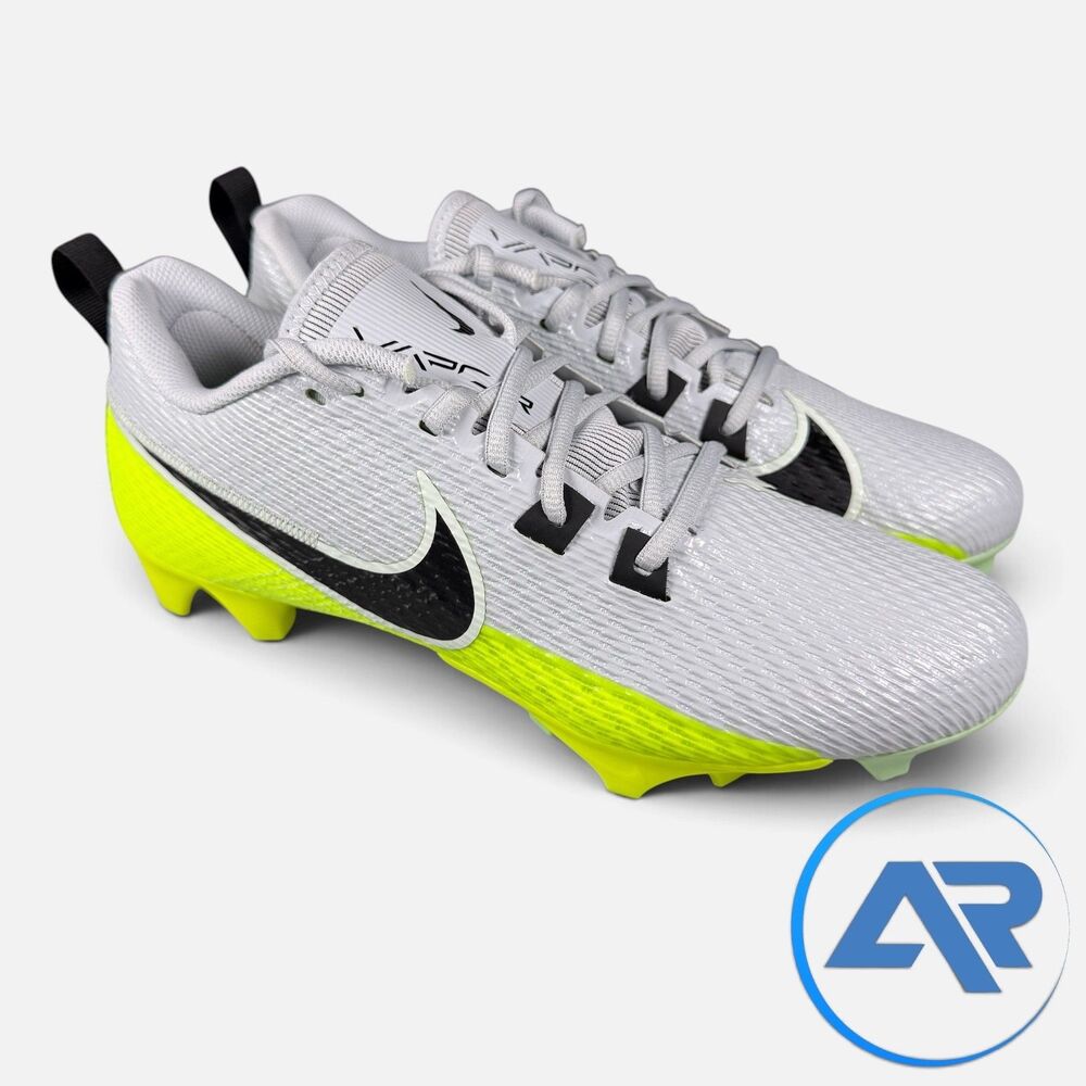 Nike Vapor Edge Speed 360 2 Volt Gray Football Cleats Men's Size 12 DA5455-004